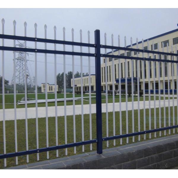 Белый Pvc покрыл столб квадрата сварил загородку 6ft сада провода