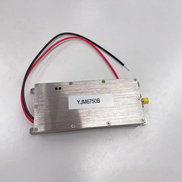 50W Jamming Blocker RF Module Anti Drone Sweep Signal Source Jammer Module for 6600-6800MHz