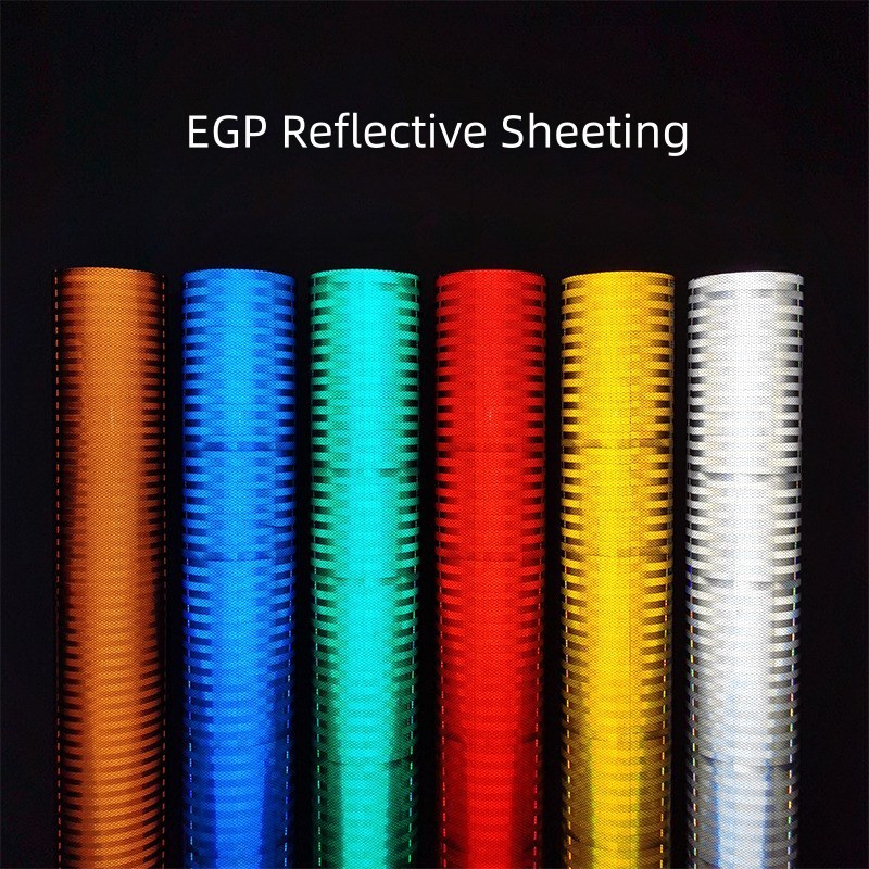 Reliable Visibility Engineer Grade Prismatic Reflective Sheeting for Traffic Signage