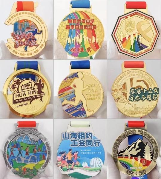 wholesale custom metal medal promotional sports medal