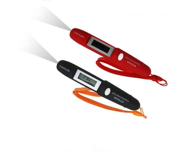 DT8220 New Mini Pen Type Non-Contact LCD Display Digital Infrared Thermometer  For Household Temperature Measurement