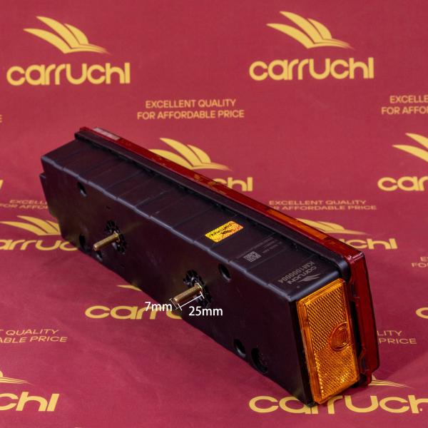 Marca Carruchi Luz trasera derecha Shacman Auto Delong F3000 Chasis Accesorios eléctricos 1.6KG para camión