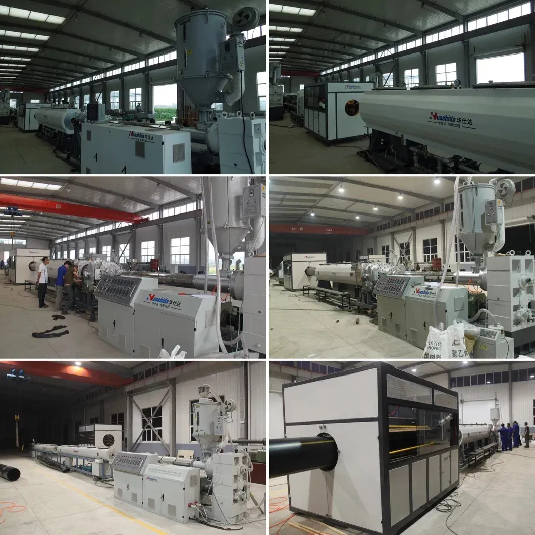 HDPE Pipe Manufacturing Equipment for Water/Gas Supply Systems