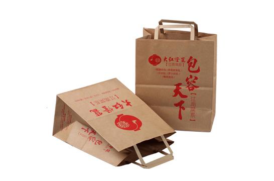 Grocery shopping paper bag 01