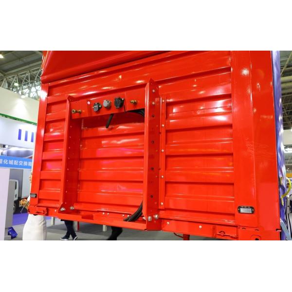 Caja de coches de carreras cerrada Van Semirremolque alrededor de 13720 * 2545 * 4000