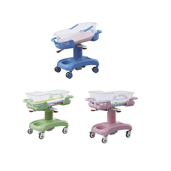 Medical Deluxe Child Hospital Bed , Adjustable Kids Hospital Bed Crib Driver With Wheel
