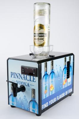 Thermoelectric Cooling Single Liquor Dispenser , Food Grade Liquor Shot Chiller