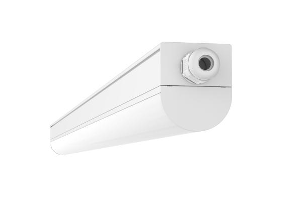 4000K Led Batten Lamp , Led Linear Batten Light Driver Switchable Wattage Adjustment