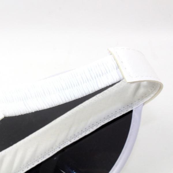 Summer Unisex Sun Visor Hat Candy Color Transparent Empty Top Plastic PVC Sunshade