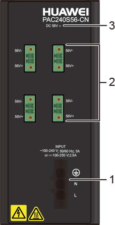 Модуль мощьности импульса электропитания 240В ПАК240С56-КН Хуавай, поддержка С5720И-12С-ПВХ-СИ-ДК