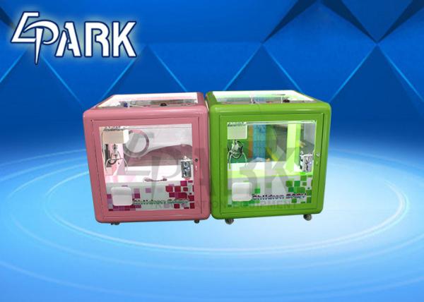 Attractive Cute Cubic Baby Crane Game Machine / Mini Toy Claw Machine