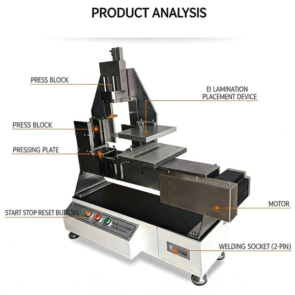 High Precision Automatic EI Lamination Stacking Machine Reduces Manual Labor and Increases Throughput in Transformer Lamination Processes