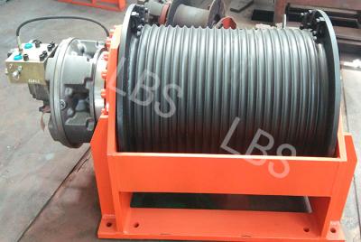 Tipo de âncora LBS Groove Drum Power Winch Máquina de amarre e barco