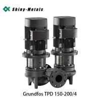 Dual Head Commercial Air Condition In Line Water Pressure Pump Grundfos Tpd 150-200/4