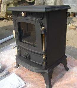 Antique Cast Iron Chimney Fire Pit Fireplace Smokeless Cast Iron Wood Stove