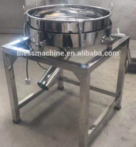 100-500kg/h Capacity Rotary Vibrating Sieve for Retail Coconut Flour Screening Machine