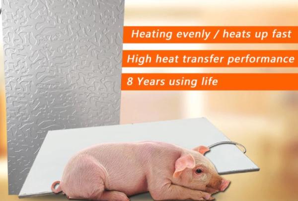 SS Industrial Lightweight Pig Heat Mat Corrosion Resistance Uniform Warm Surface