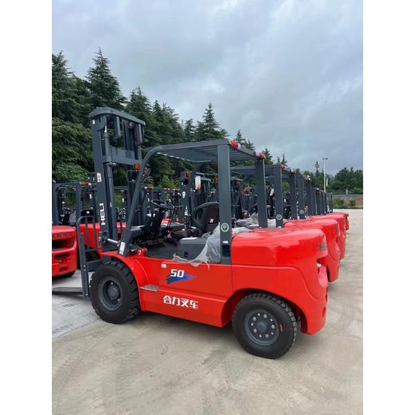 HELI 10-тонный дизельный вилочный погрузчик CPCD100 с позиционирующим устройством для вилок в Шанхае