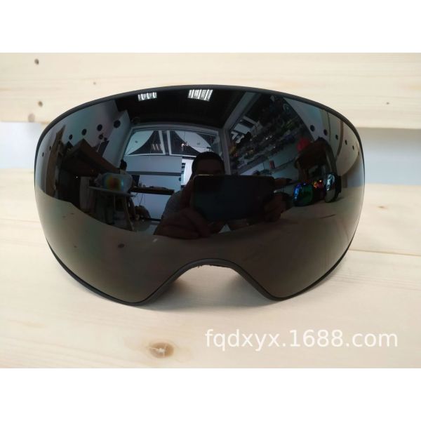 2025 Winter New Style Adult Ski Goggles - Magnetic Attachment Double-Layer Anti-Fog Ski Snow Goggles - Customized ODM Windproof Protective Eyeglasses