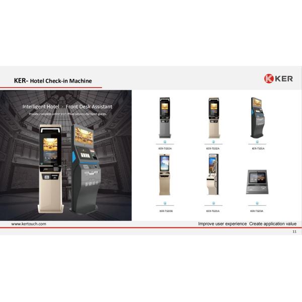 Гостиница 32 дюймов СИД LCD KER HD тонкая само- проверяет в киоске