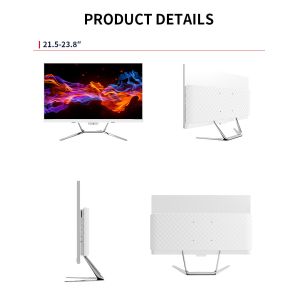 Polegada toda do processador central I7 4710 RAM 8GB 23,8 em um SDD 480GB+1TB do PC com câmera