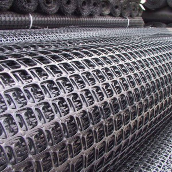 Square Rectangular Mesh Biaxial Grid 25 X 25 – 40 X 40 Pp Biaxial Geogrid