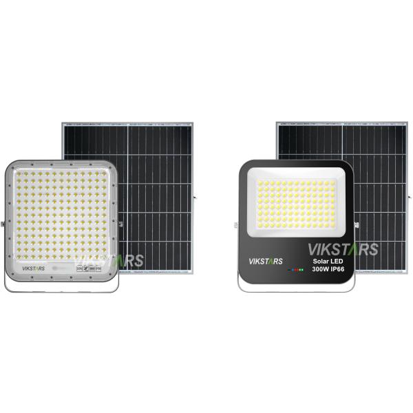 Battery Replaceblae 60w 100w 200W 300w Solar Flood Lights With PC Lens