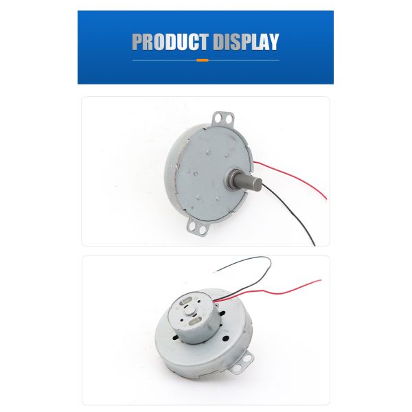 Factory Wholesale FT-49OGM300 Big Torque Slow Speed  Dc  Gear Motor for Smart Home Appliances