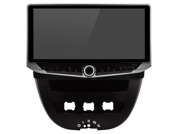 10.88 Inch Screen Multimedia Stereo For Peugeot 107 Toyota Aygo Citroen C1 2005 - 2014 GPS CarPlay Player Multimed