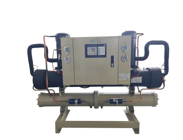 Customizable Commercial Water Chiller System Easy Cleanup 30HP With Hanbell Compressor