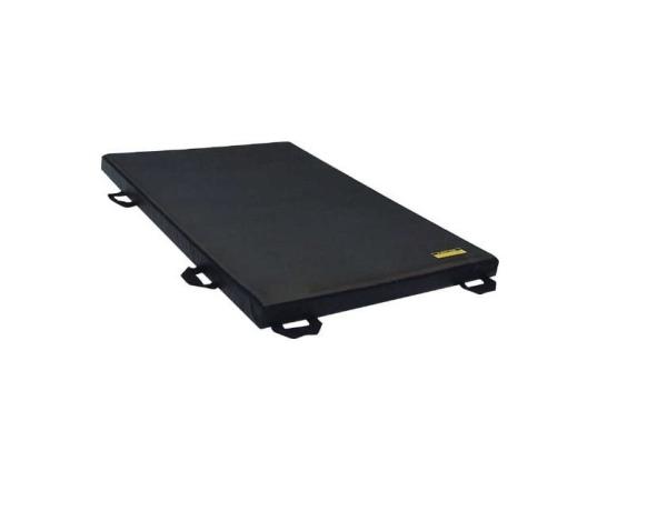 folding exercise mat  1000D PVC Black Household 8inch Gymnastics Landing Mats