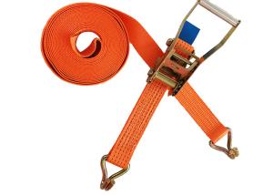 o Webbing da largura de 50mm amarra prende com correias para baixo o reboque do