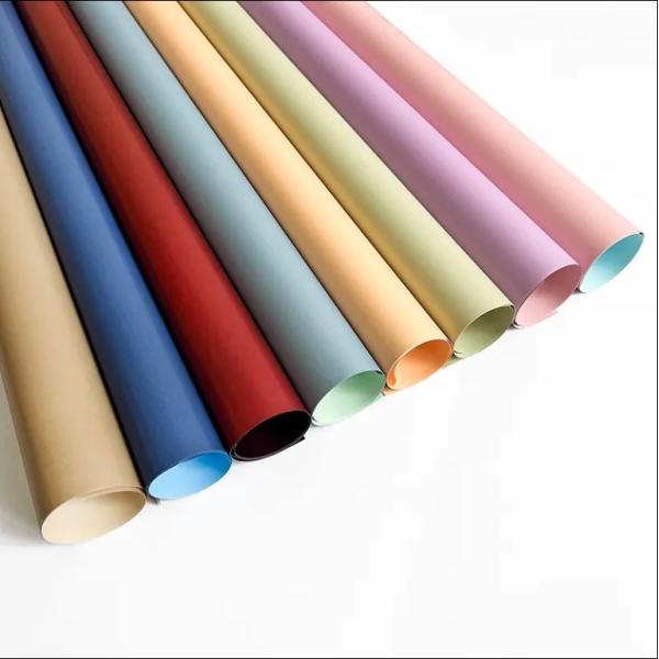 2024 Wholesale Ouya Boutique Florist Wrapping Paper Waterproof Flower Wrapping Paper Korean Papel Coreano Packaging