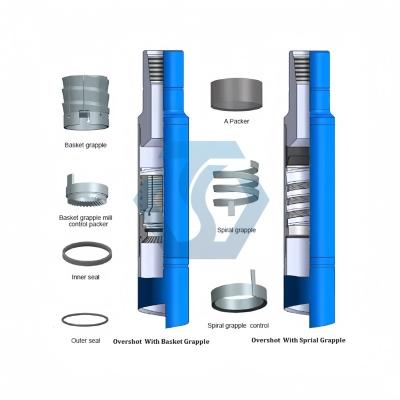 Oil Field Drilling Downhole Salvage Equipment Well Repair Tool Overshot API Standard