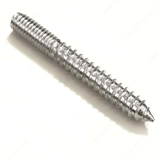 M4 M5 M6 rosqueou o passador da madeira de metal do parafuso do gancho parafusa a linha dobro de aço inoxidável de grande resistência Stu da extremidade