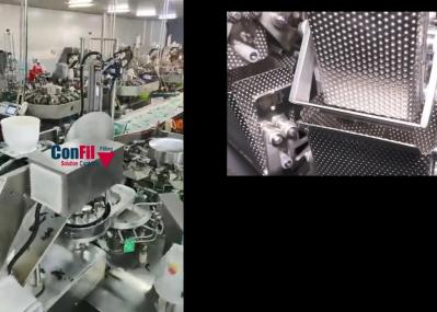 Pesador de Multihead da máquina de peso de Multihead para o alimento de mar da máquina de enchimento da alga do marisco impermeável