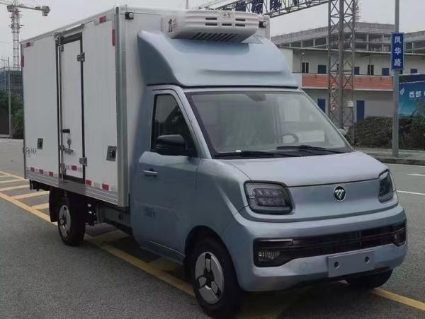 Small Freezer Refrigerated Truck With Cargo Box Equipped With Side Door and Refrigerator Truck Body Horsepower 150hp