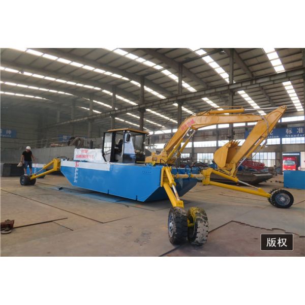 Mini Amphibious Dredger with 50cm Draught 3000 KG Weight and Hot Product 2019 for Energy & Mining