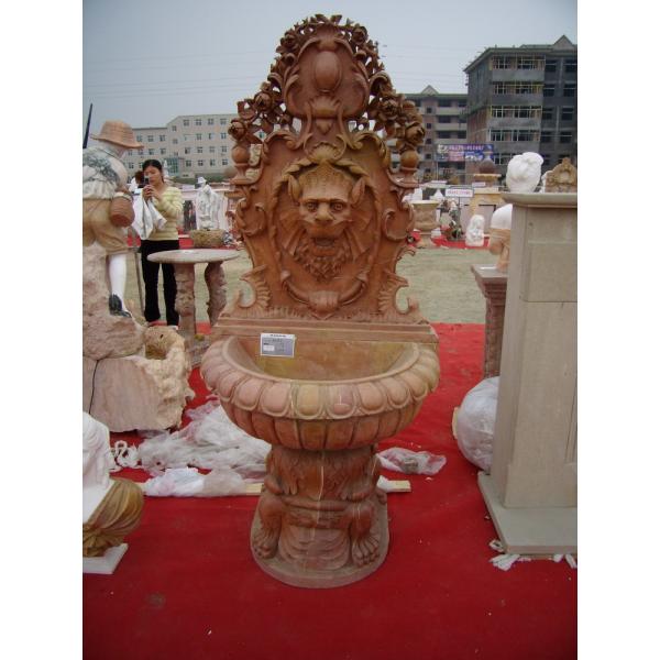 White Marble Four Tier Stone Water Pool Fountain Decoration