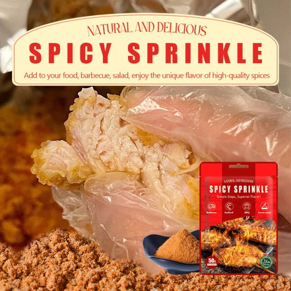 China Supplier's 1kg/Bag Blended Dried Spicy Seasoning Sprinkle Mixed Spices & Seasonings with Flavor