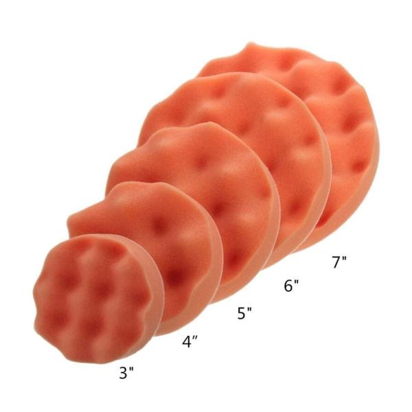 4Pcs/Set	Buffing полируя пусковые площадки 3 до 7 дюйма для индивидуально отполированного автомобиля