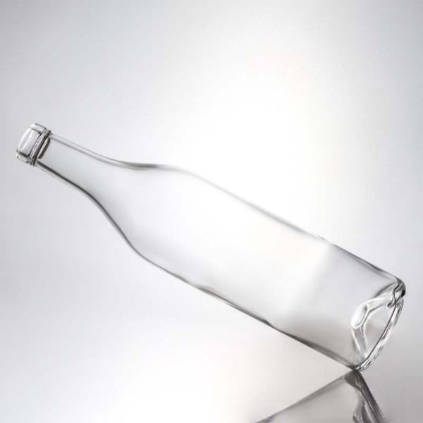 Круглое стеклянное бутылочко 500 мл 750 мл водка виски джин спирт бутылка с пробкой