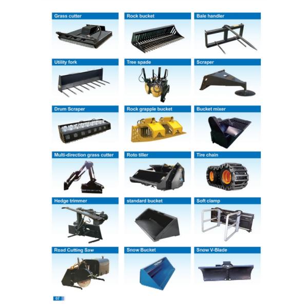 Other Hydraulic Valve TS65 Crawler Multifunctional Skid Machine for Home Construction