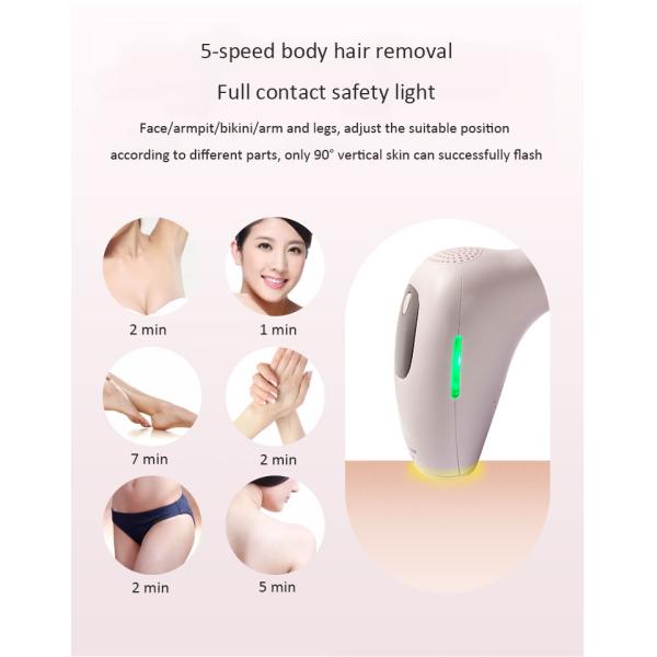 Skin Rejuvenation Portable Laser Hair Removal Machine Home Use Beauty Device