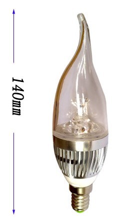 with CE and ROHS certification Led e14 candle lighting bulb supplier