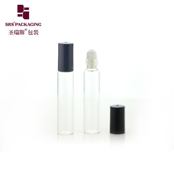 Wholesale 5ml Amber Glass Roll on Bottle  in Stock Empty Cosmetic Packaging Ready to Ship