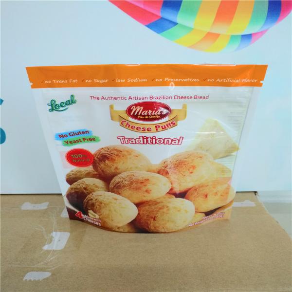 Malotes plásticos do logotipo feito sob encomenda brasileiro mexicano do sopro do queijo que empacotam microplaquetas brasileiras do queijo das cookies do sopro do queijo