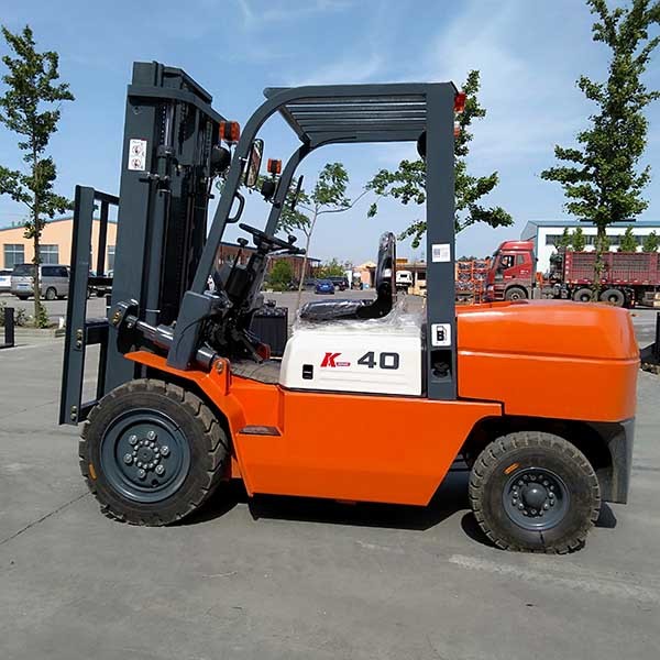 4 Ton Gasoline Powered Forklift 4000kgs CPCD40 6m Mast Counterbalance Lift