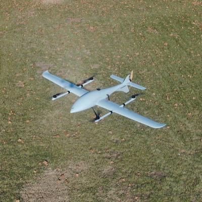 Os zangões da longa distância de HXCETUS-240 PTZ fixaram a inspeção VTOL da câmera da vagem da carga útil do UAV 1.6KG da asa