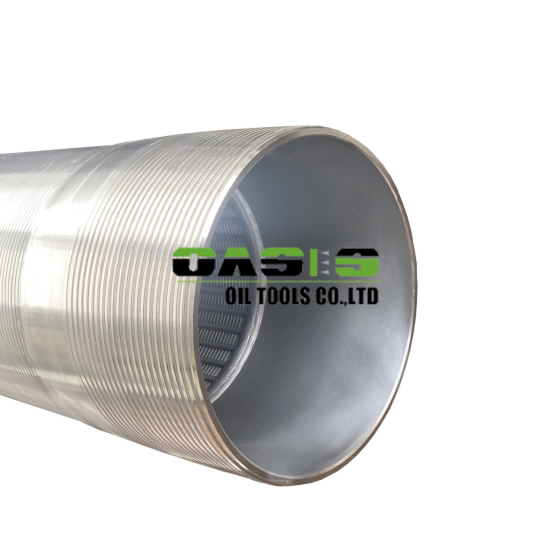 Sustainable Drilling Operations stainless steel well screen with wire mash screen